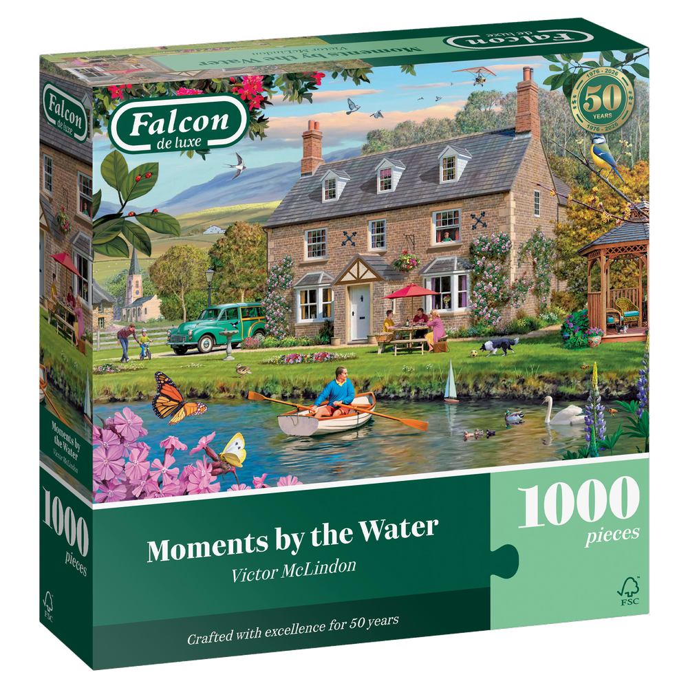 Moments by the Water jigsaw puzzle box