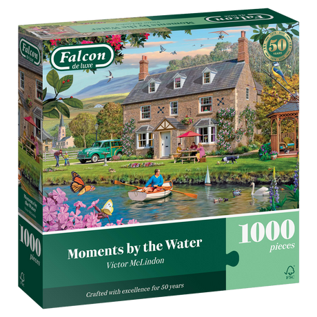 Moments by the Water jigsaw puzzle box