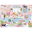 Tails in the Tub jigsaw puzzle artwork