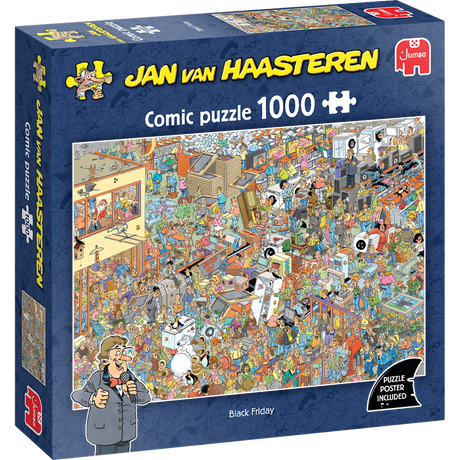 Black Friday Jan van Haasteren jigsaw puzzle box