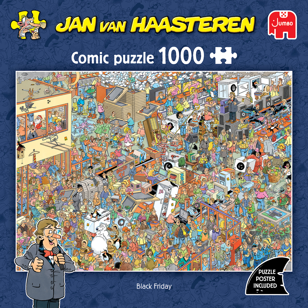 Black Friday Jan van Haasteren jigsaw puzzle box front