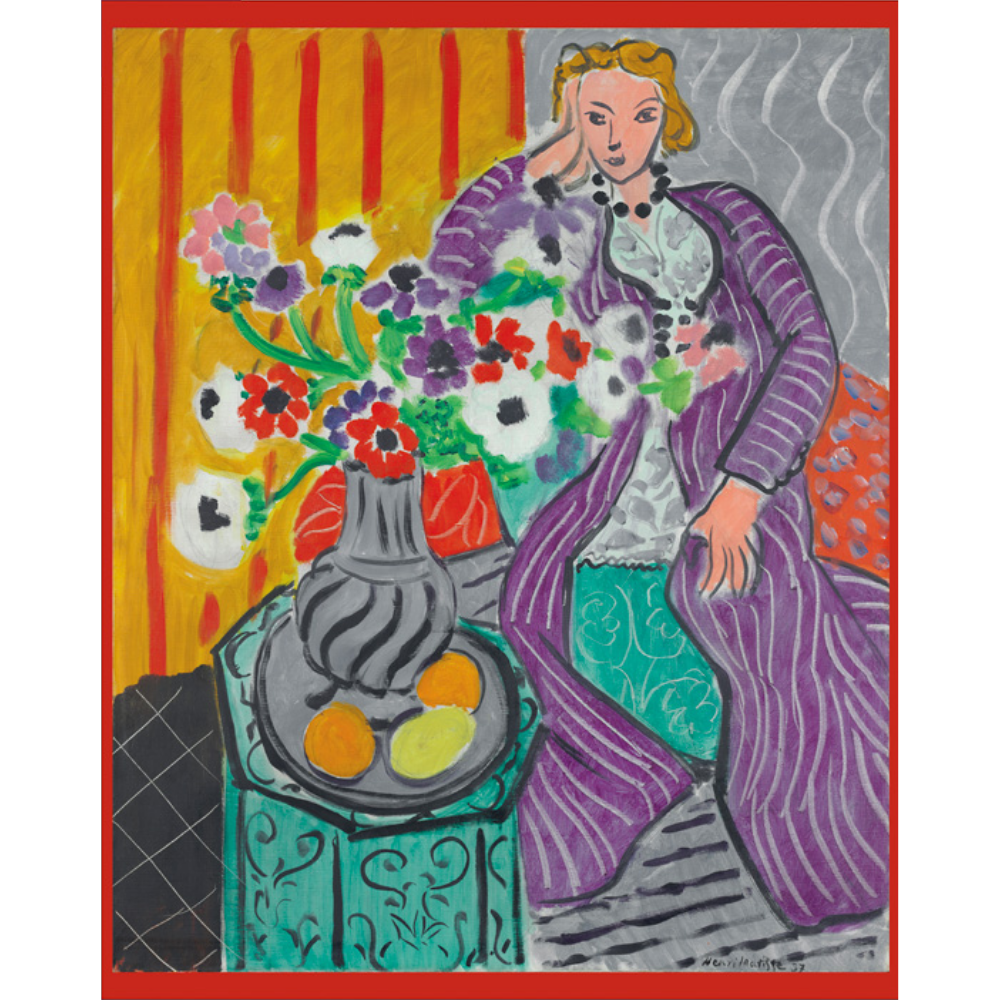 Henri Matisse: Purple Robe and Anemones