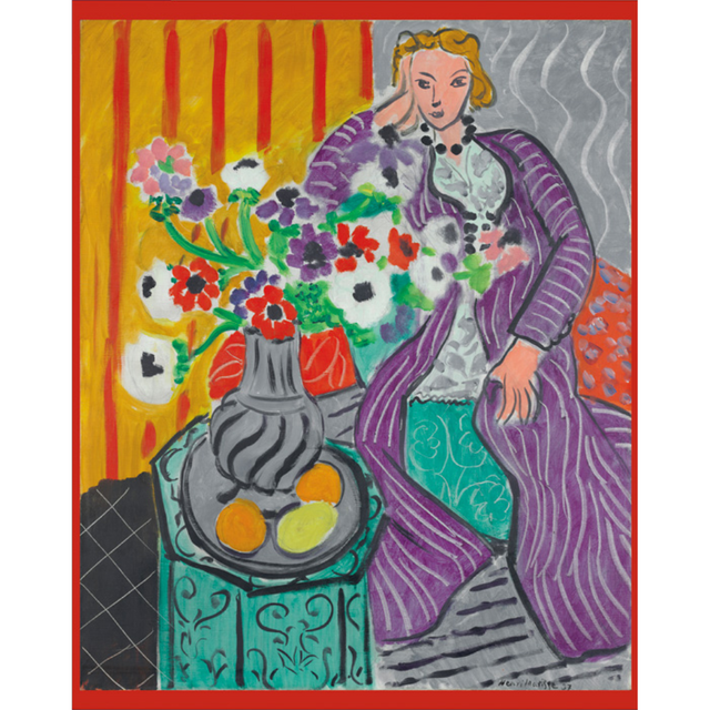 Henri Matisse: Purple Robe and Anemones