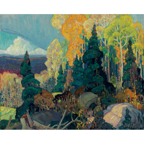 Franklin Carmichael: Autumn Hillside
