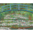 Claude Monet: The Japanese Footbridge (Detail)