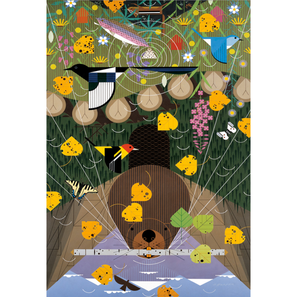 Charley Harper: The Rocky Mountains
