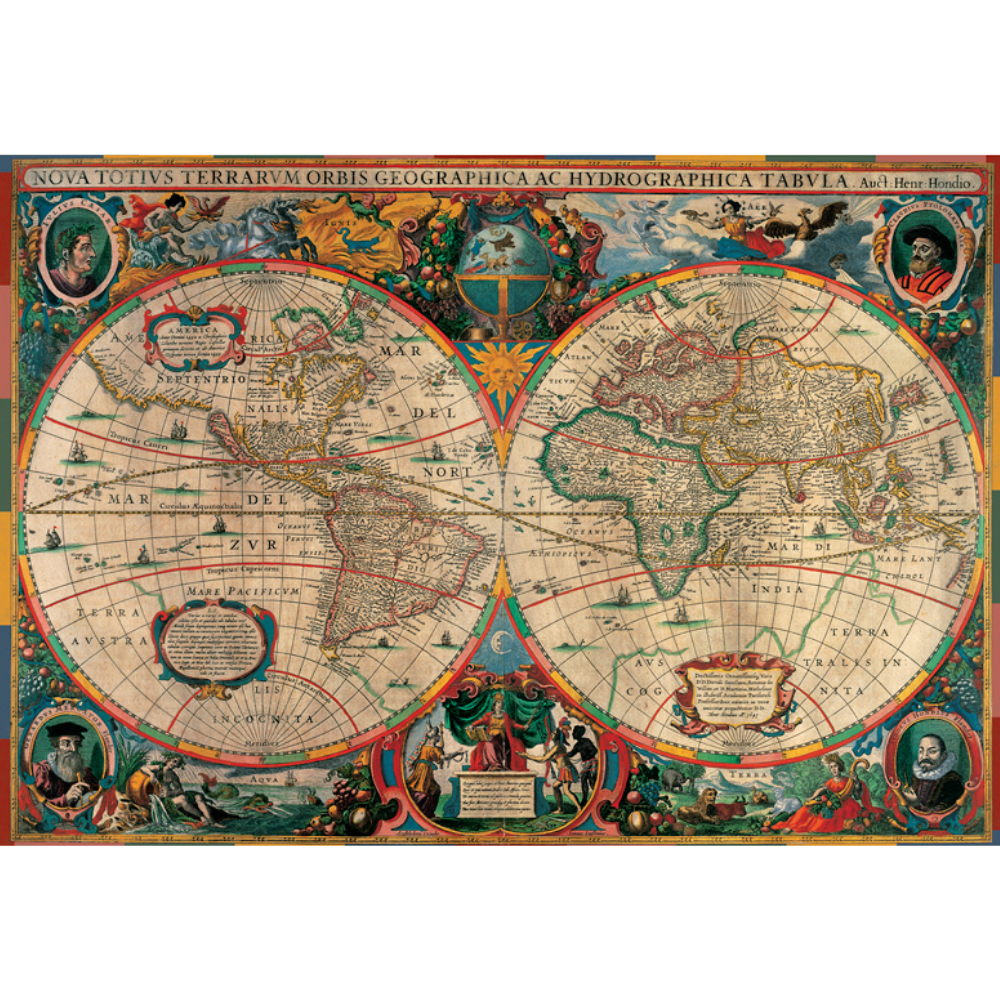 Antique World Map