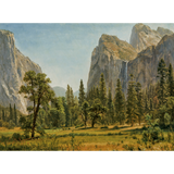 Albert Bierstadt: Bridal Veil Falls, Yosemite