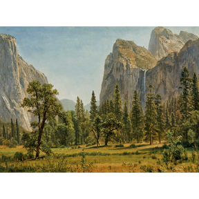 Albert Bierstadt: Bridal Veil Falls, Yosemite