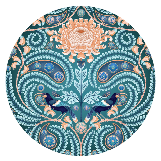Catherine Marion: Huia and Chrysanthemum