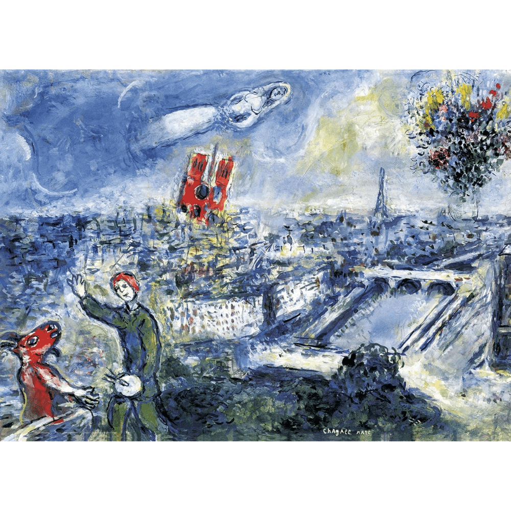 Marc Chagall: Le Bouquet de Paris