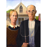Grant Wood: American Gothic