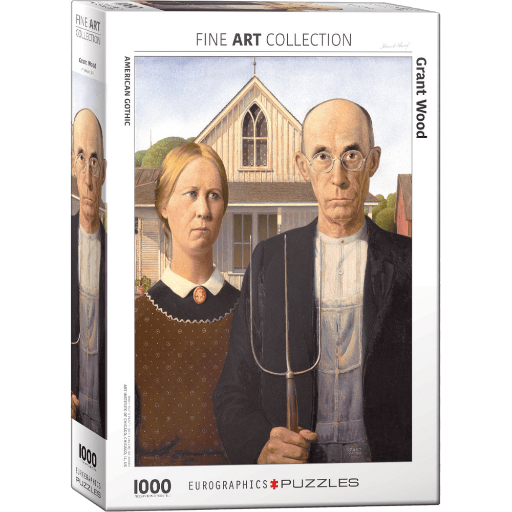 Grant Wood: American Gothic