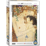 Gustav Klimt Mother and Child Detail 1000 piece jigsaw puzzle box