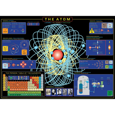The Atom jigsaw puzzle artwork