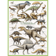 Dinosaurs of the Cretaceous Period jigsaw puzzle artwork