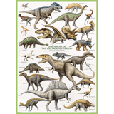 Dinosaurs of the Cretaceous Period jigsaw puzzle artwork