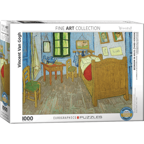 Van Gogh: Bedroom in Arles jigsaw puzzle box