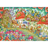 Floral Mushroom Houses