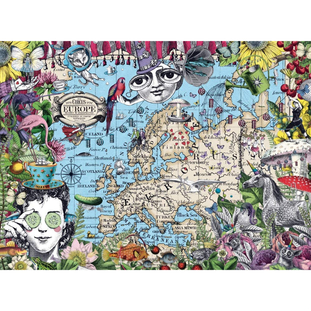 Quirky Circus: A European Map