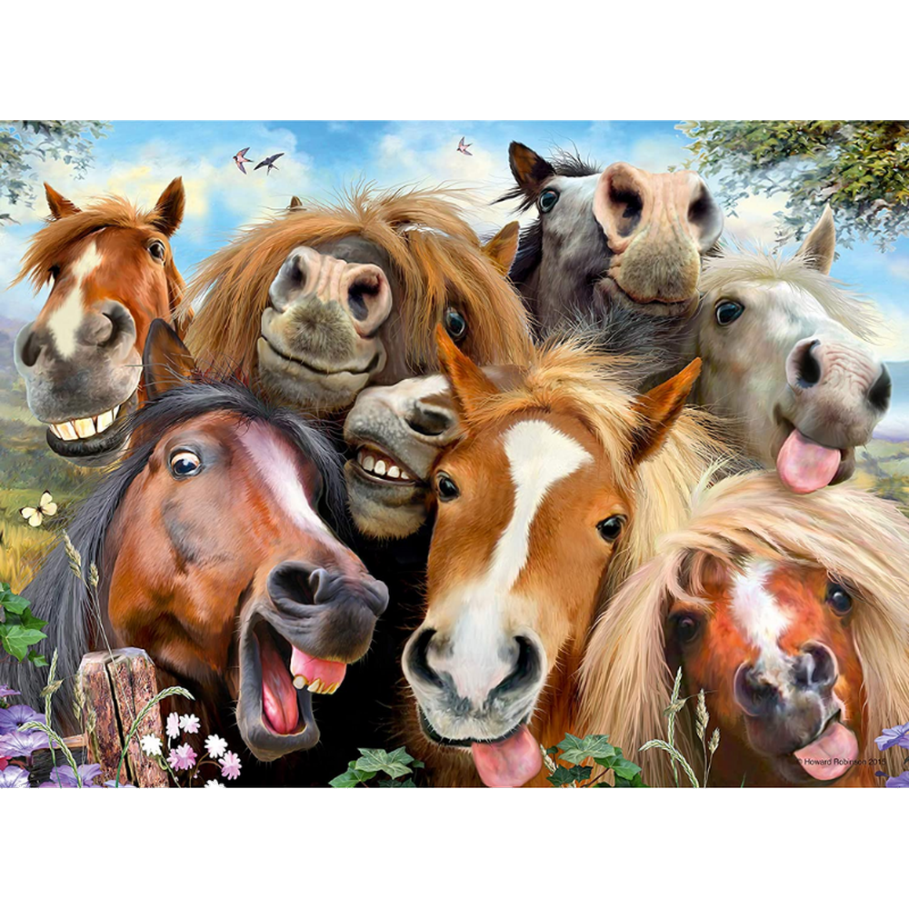 Selfies: Horsing Around