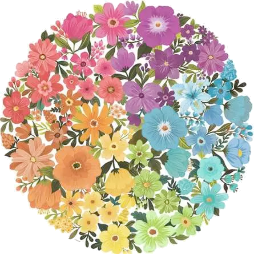 Circle of Colours: Flowers