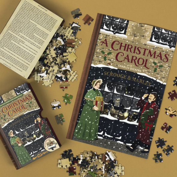 A Christmas Carol Jigsaw Library (252 Pieces)