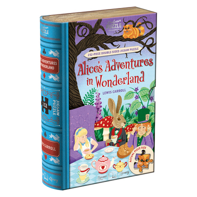 Alice in Wonderland Jigsaw Library (252 Pieces)