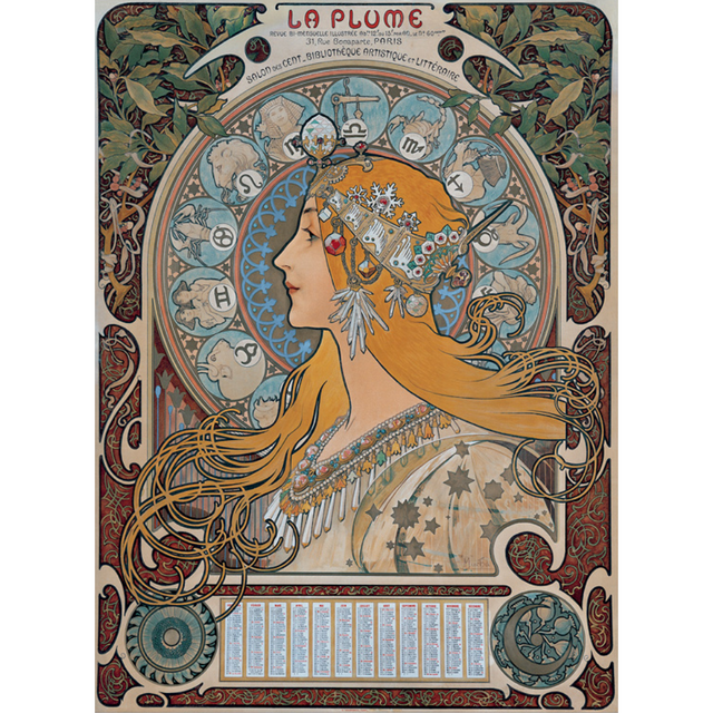 Alphonse Mucha: Zodiac - Thirsty Meeples