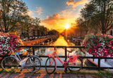 Sunset in Amsterdam