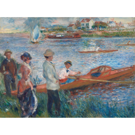 Auguste Renoir: Oarsmen at Chatou - Thirsty Meeples