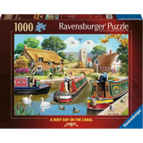 A Busy Day on the Canal