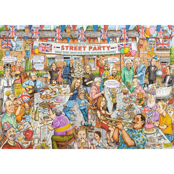 Best of British No.24: The Street Party (1000 Pieces)