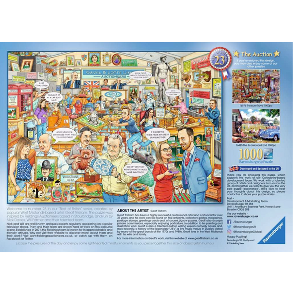 Best of British: The Auction (1000 Pieces)