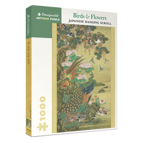 Birds & Flowers: Japanese Hanging Scroll - Thirsty Meeples