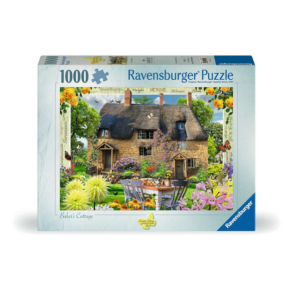 Country Cottage Collection: Baker's Cottage (1000 Pieces)