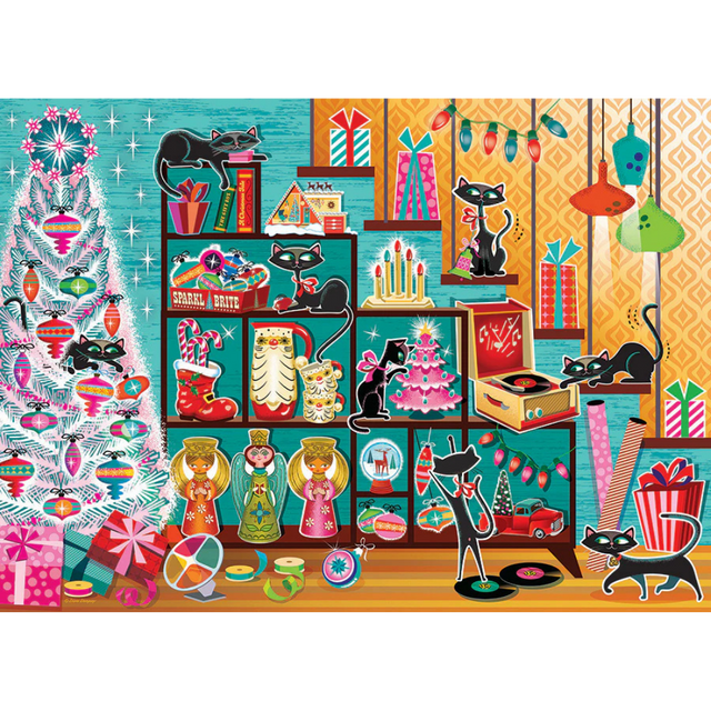 Christmas Cats - Thirsty Meeples
