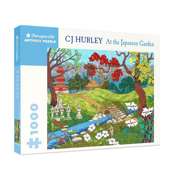 C J Hurley: At the Japanese Garden (1000 Pieces)