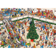 Christmas Mall jigsaw puzzle artwork