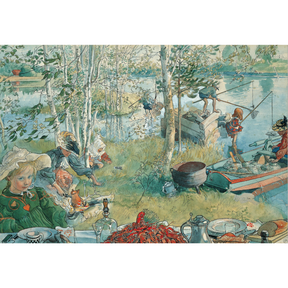 Carl Larsson: Crayfishing - Thirsty Meeples