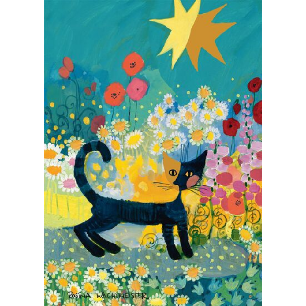 Rosina Wachtmeister: Cat in a Sea of Blossom