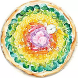 Circle of Colours: Pizza