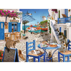 Cats of Mykonos - Thirsty Meeples