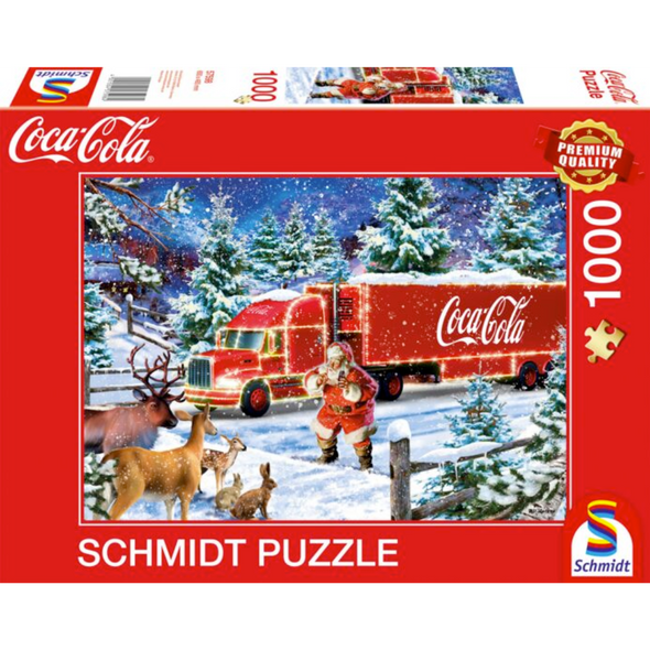 Coca Cola: Christmas Truck (1000 Pieces)