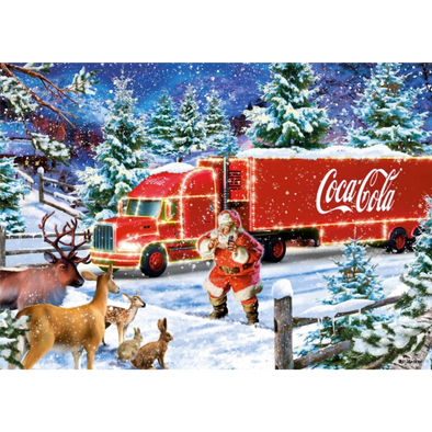 Coca Cola: Christmas Truck (1000 Pieces)