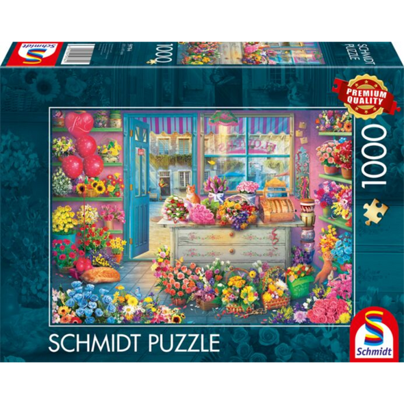 Colourful Flower Shop (1000 Pieces)