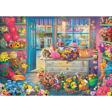 Colourful Flower Shop (1000 Pieces)