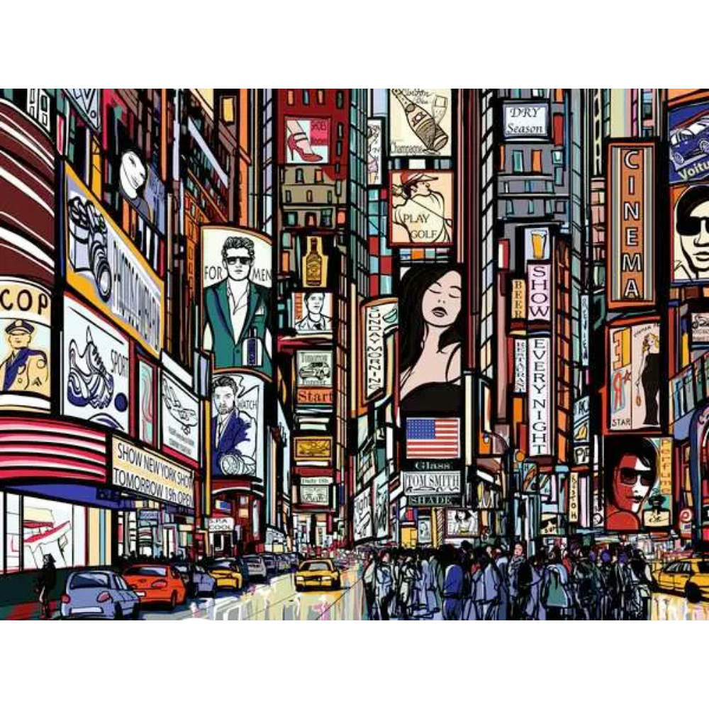 Colourful New York