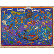 Ravensburger adult puzzle featuring a detailed constellation map with stars and celestial patterns on a dark background.