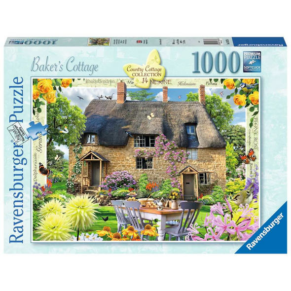 Country Cottage Collection: Baker's Cottage (1000 Pieces)
